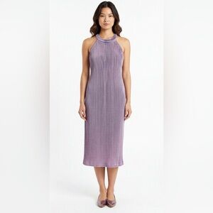 Young Fabulous & Broke Lavender Cross Back Dress
